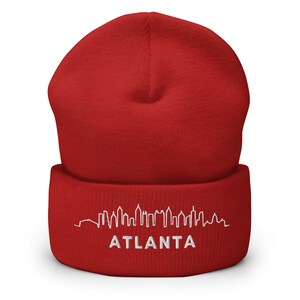 Atlanta Skyline Cuffed Beanie | ATL Atlanta Georgia Knit Hat