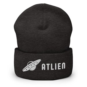 Atlien BEAMIN' Cuffed Beanie | Atlien UFO Beanie | ATL Georgia Hat