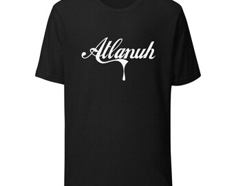 Atlanta 'Atlanuh' Drip T-Shirt – Vintage Style Georgia Souvenir