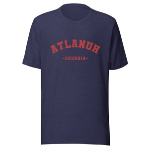 Atlanuh Varsity Shirt | Atlanta Georgia | Atlanta Souvenir Tee