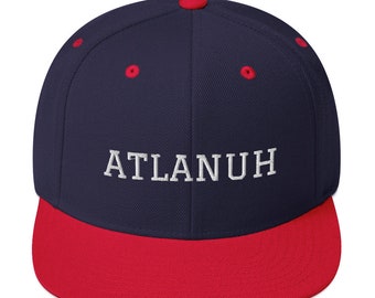 Atlanta Snapback Hat – "Atlanuh" Embroidered ATL Pride