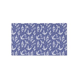 Two-Toned Very Periwinkle Accent Pillow Sham Pillowcase - Inspired by 2022 Color of the Year Very Peri - Periwinkle Throw Pillow