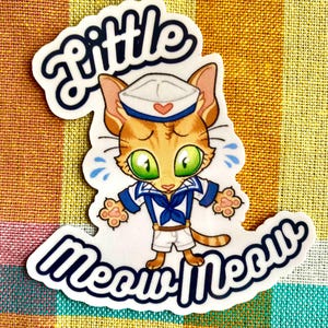 Little Meow Meow | Waterproof Vinyl Sticker