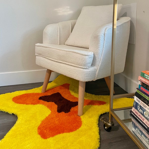 Geometric Rug Etsy