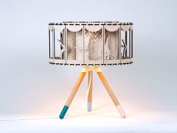 Spinning lantern night light deals