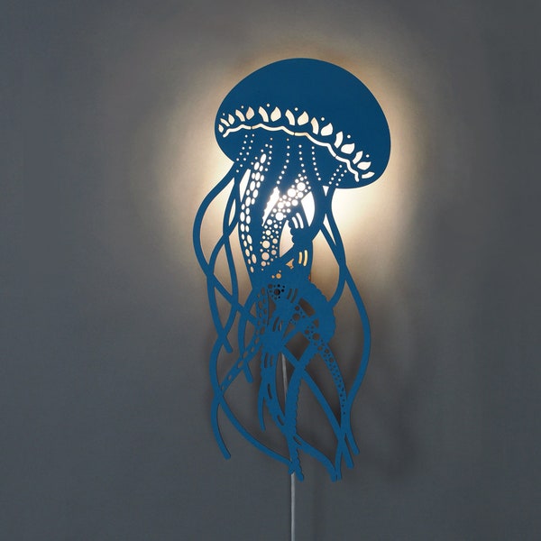 Jellyfish Lamp Etsy UK