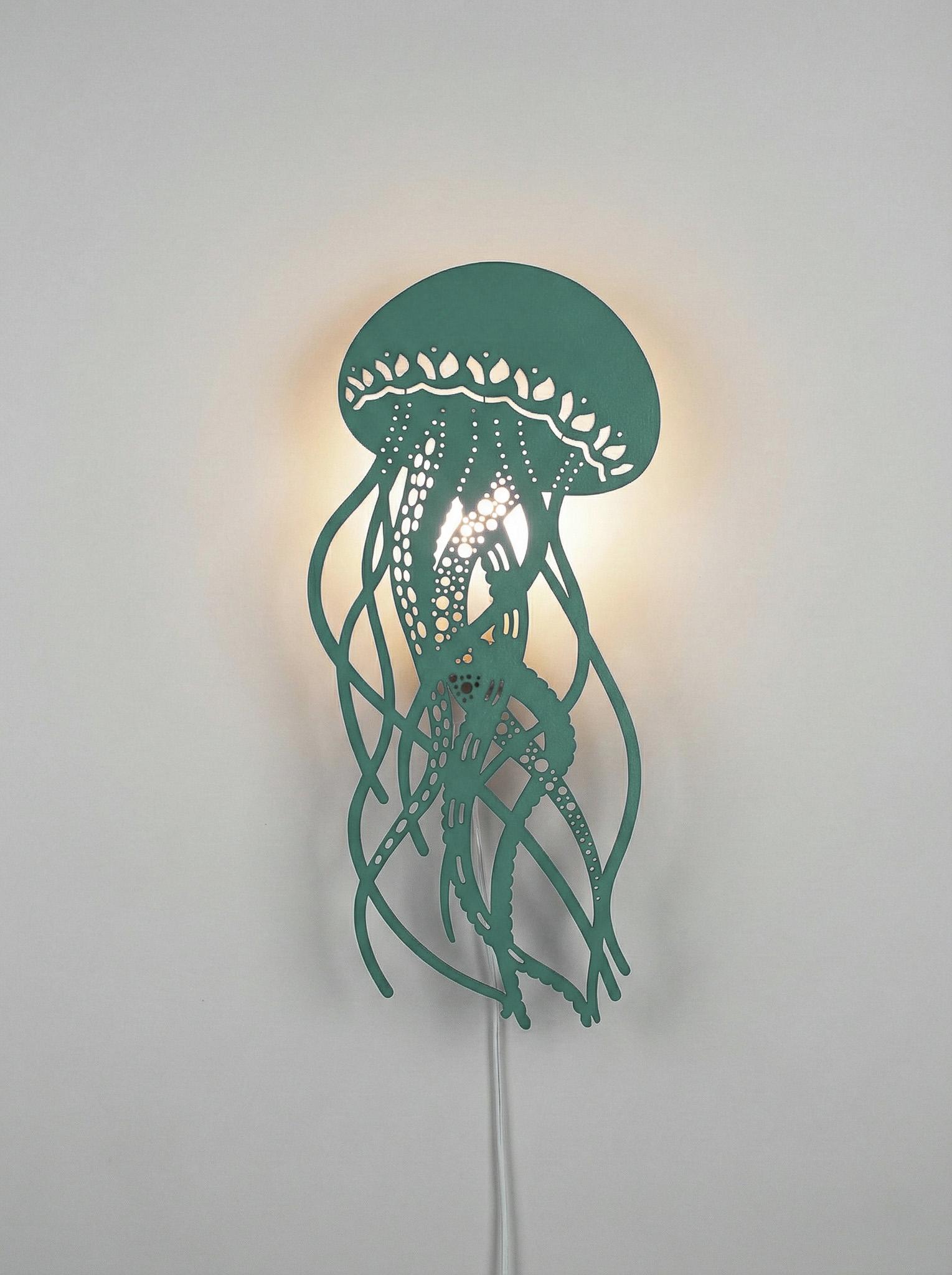 5 Pack Jellyfish Hanging Lamps, Jellyfish Lanterns Light - View #7