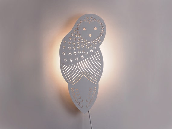 Owl sconce deals