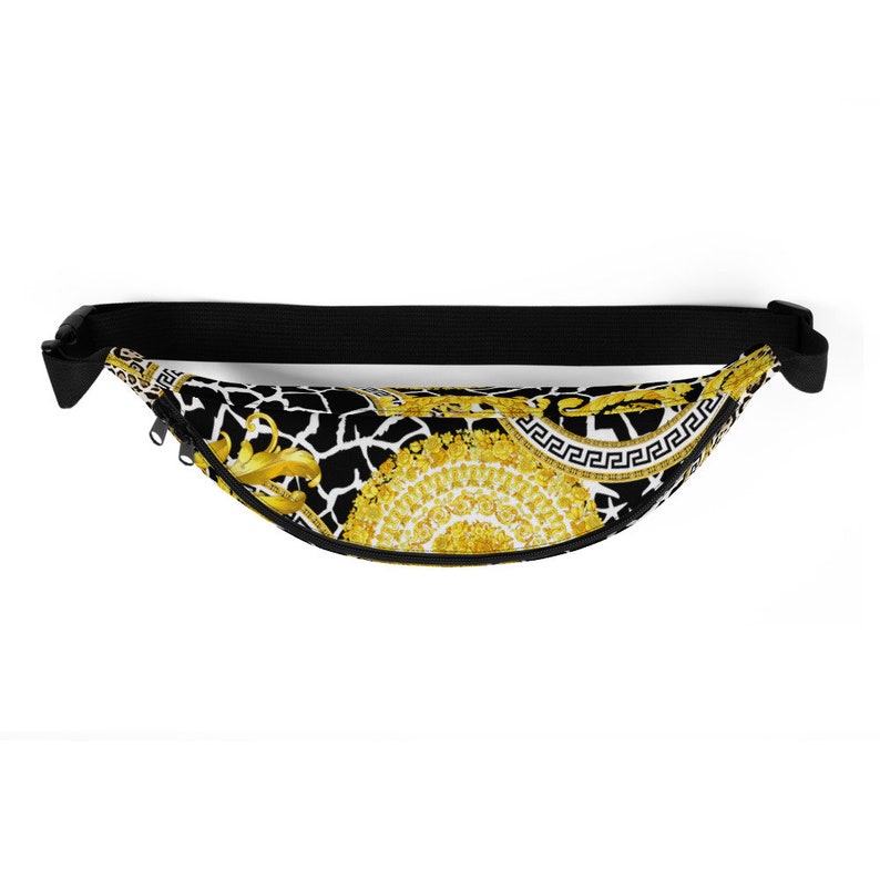 Bum Bag Vacation Bag Versace Inspired Fanny Pack Greek Key Designer Fanny Pack