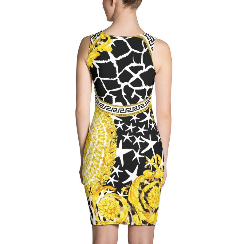 versace inspired dress