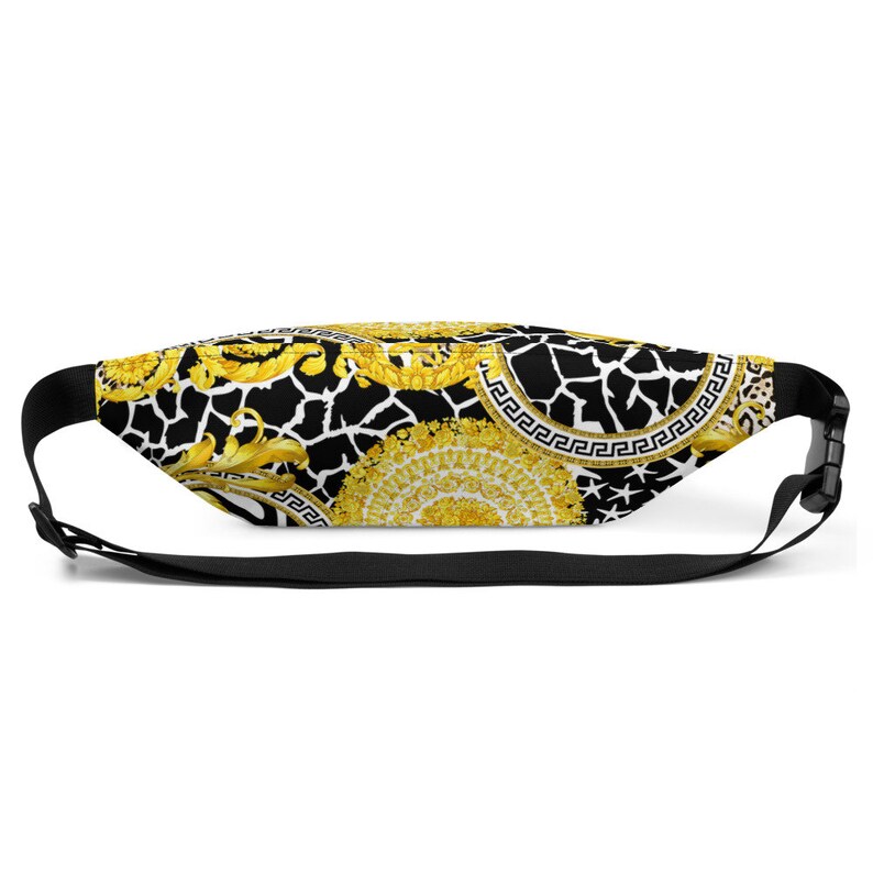 Bum Bag Vacation Bag Versace Inspired Fanny Pack Greek Key Designer Fanny Pack