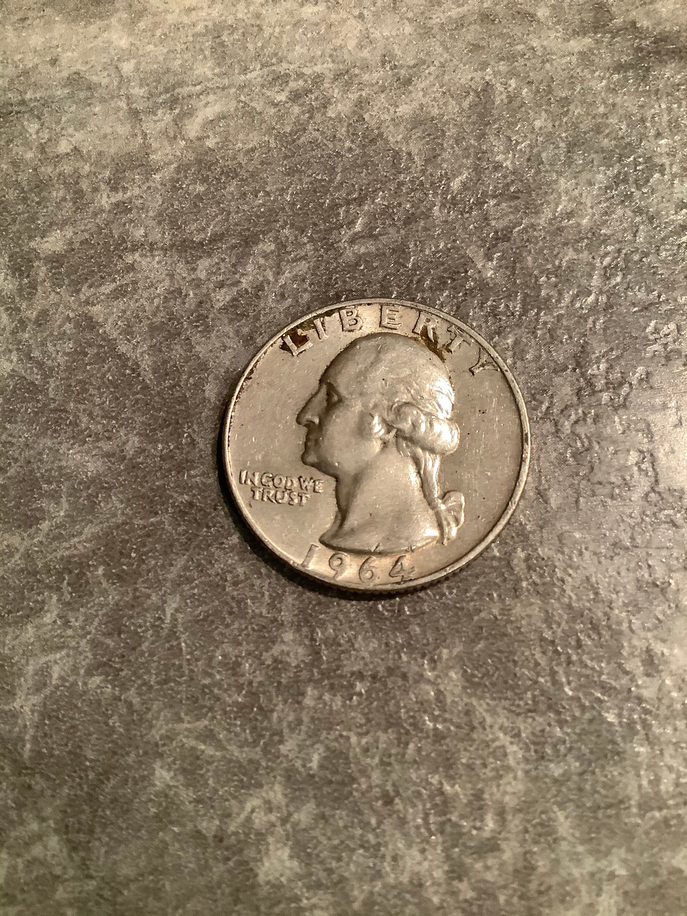 1964 Silver Quarter Etsy