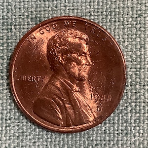 1988 D DDO Error-Rare Very Fine Lincoln Penny