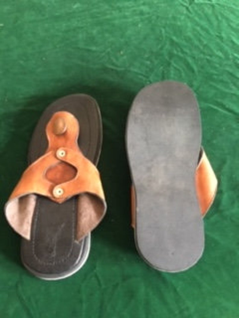 Wolof Men S Leather Sandals From Senegal W Africa Etsy