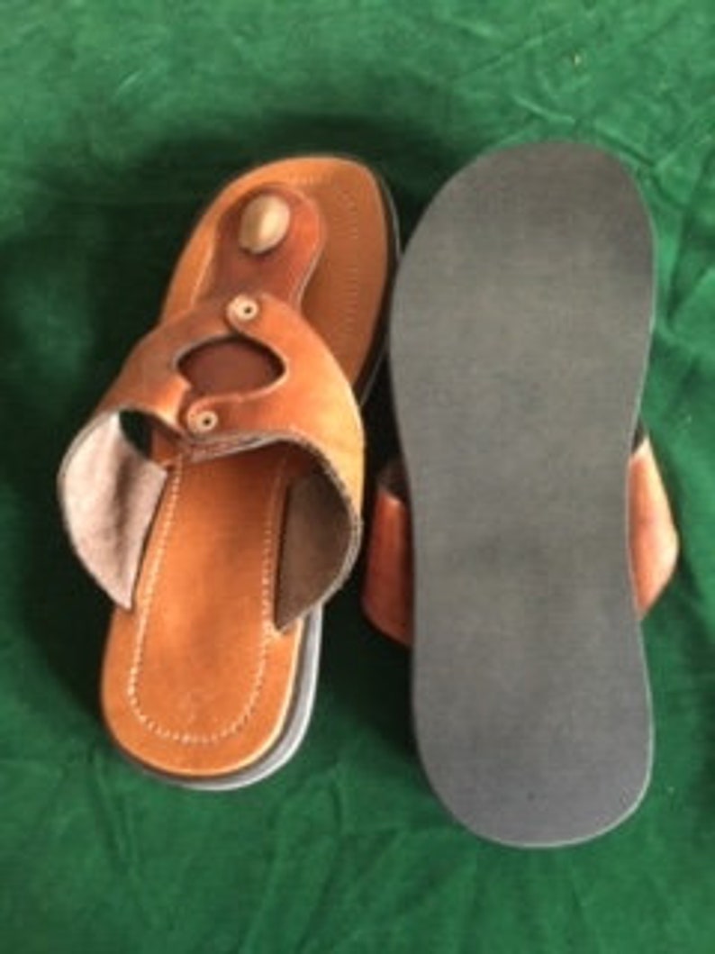 Wolof Men S Leather Sandals From Senegal W Africa Etsy Canada