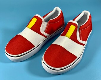 Classic Sonic the Hedgehog Shoes | Etsy 