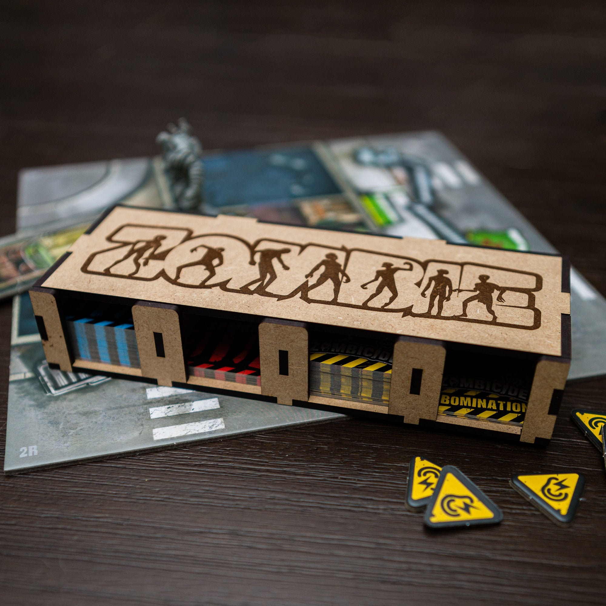 Zombicide Card Box Zombicide 2nd Edition Card Box Zombicide Etsy