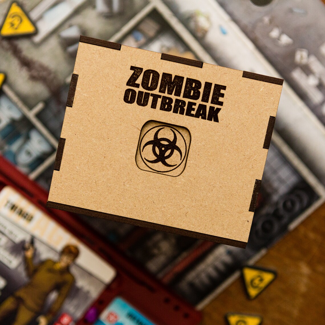 Zombicide 2nd Edition Hero Card Deck Box Zombicide Black Etsy