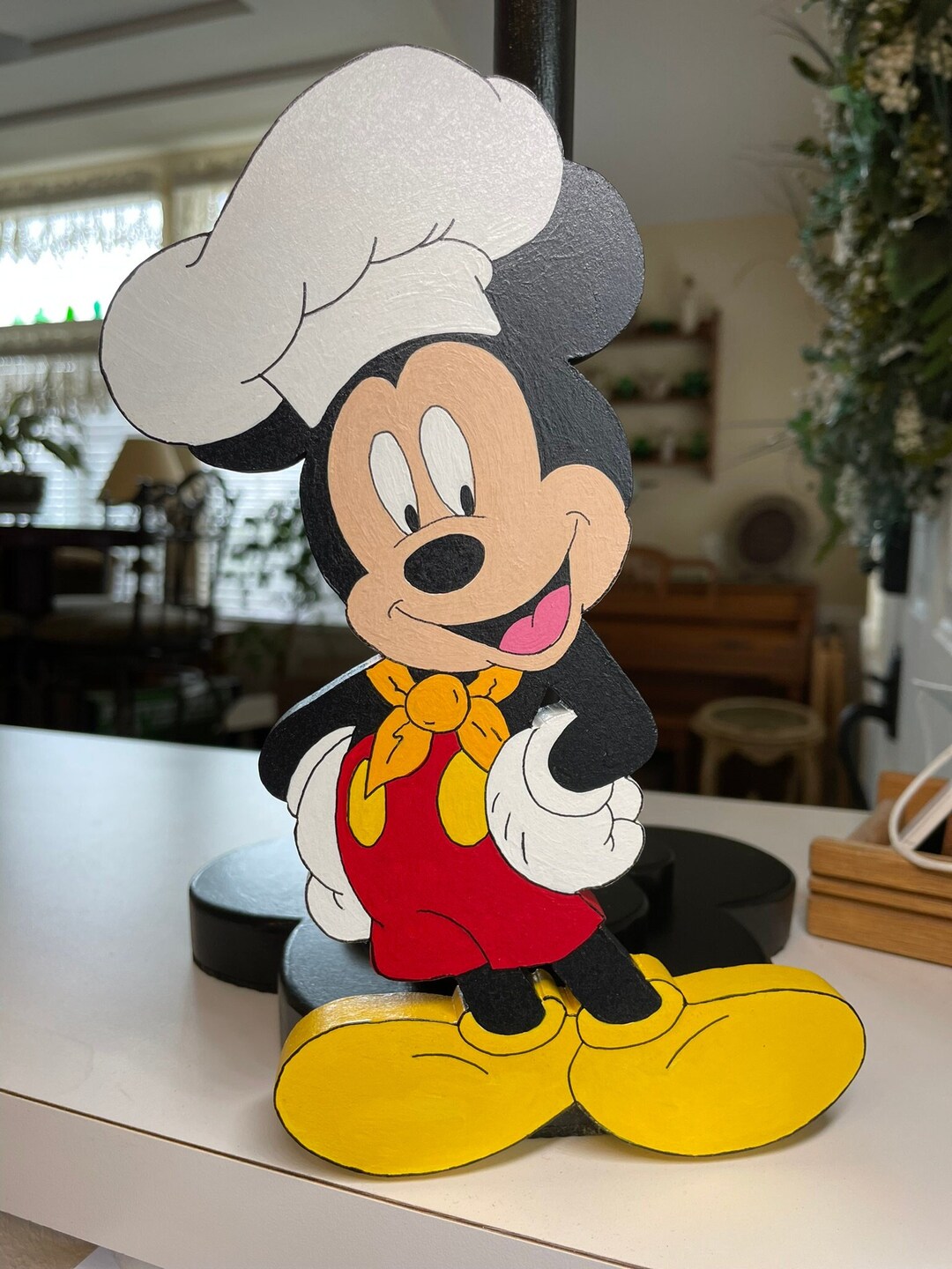 Disney Chef Mickey Mouse Kitchen Paper Towel Holder Etsy