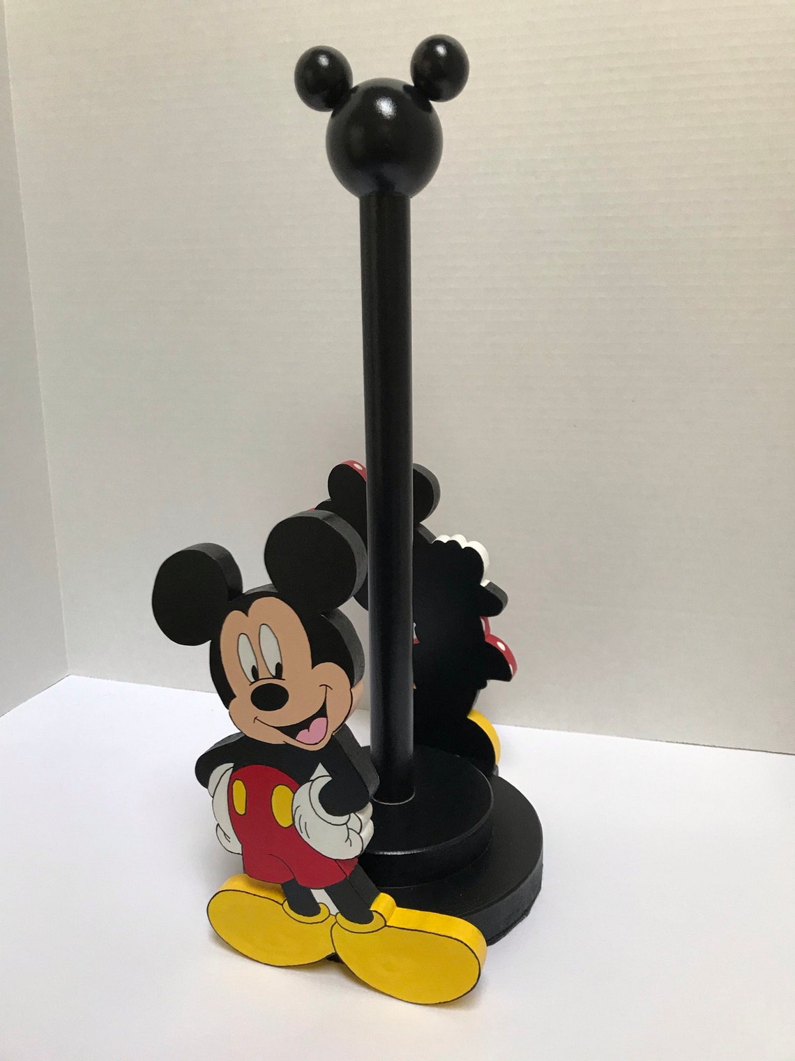 Disney Minnie and Mickey Mouse Kitchen Paper Towel Toilet Etsy