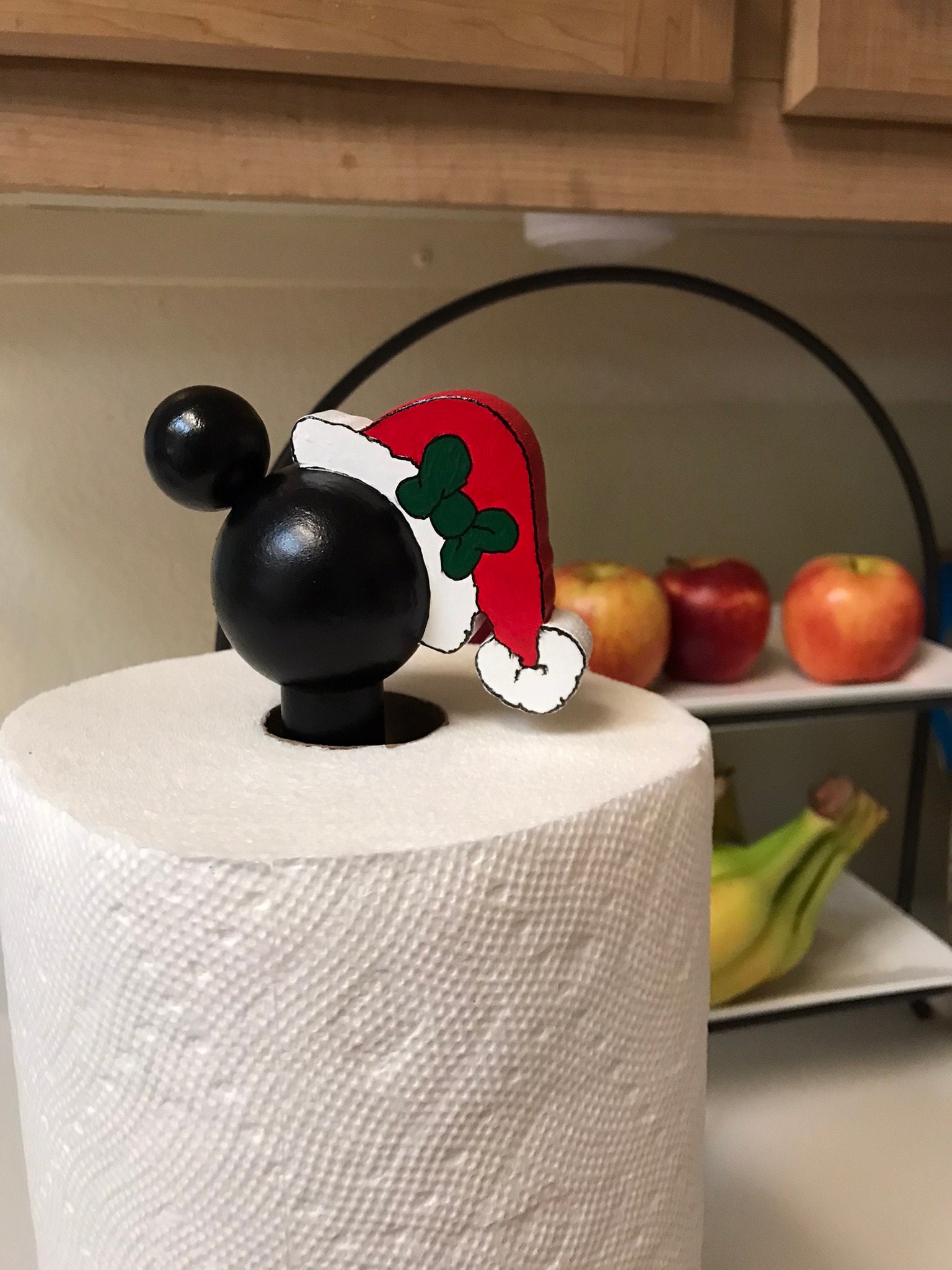 NEW Christmas Disney Minnie Mouse Kitchen Paper Towel Holder Etsy