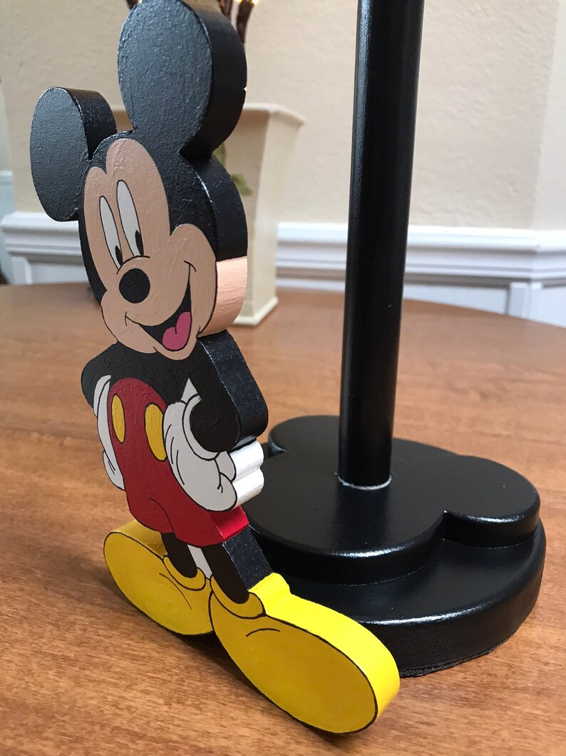 Disney Minnie and Mickey Mouse Kitchen Paper Towel Holders Etsy