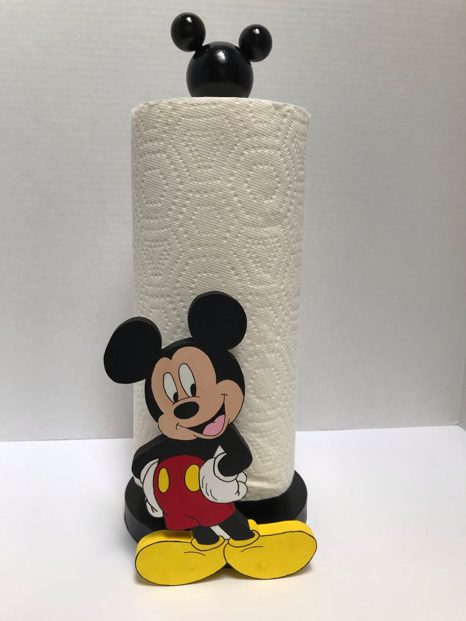 Disney Minnie and Mickey Mouse Kitchen Paper Towel Holders Etsy