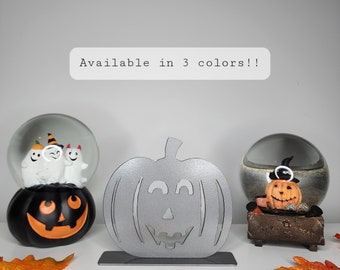 Sweet Pumpkin Face Rustic Steel Simple Home Decor Dorm Room Decor Gift Spooky Season Halloween Fall by AMPFabrications