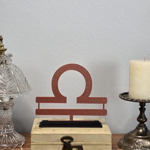 Libra Zodiac Rustic 3D Printed Simple Home Decor Dorm Room Decor Gift by AMPFabrications