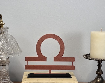 Libra Zodiac Rustic 3D Printed Simple Home Decor Dorm Room Decor Gift by AMPFabrications
