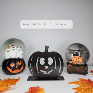 Silly Pumpkin Face Rustic Steel Simple Home Decor Dorm Room Decor Gift Spooky Season Halloween Fall by AMPFabrications