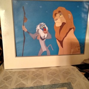 Disney Lion King lithograph