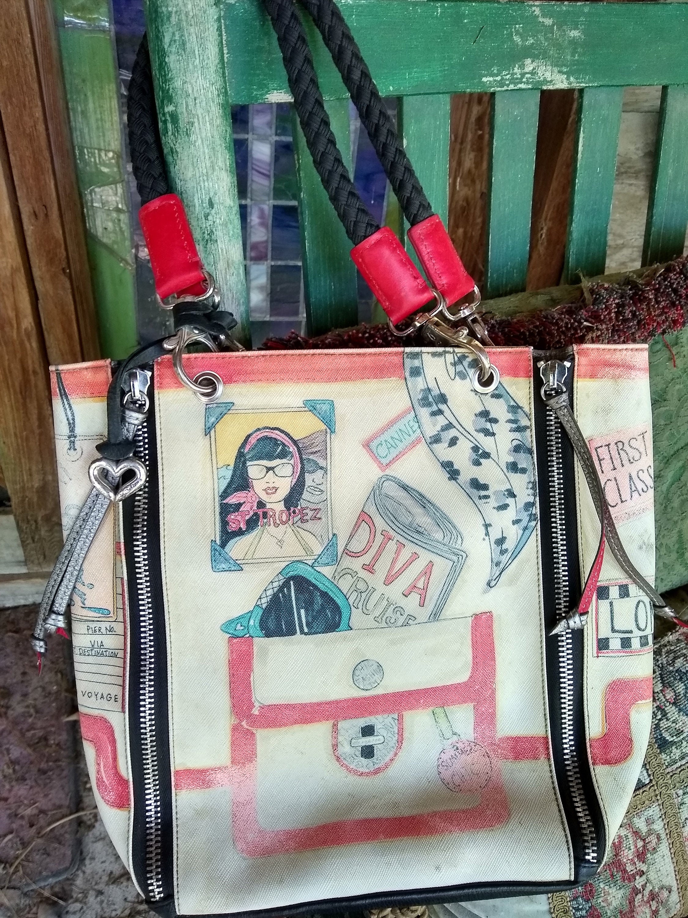 brighton leather tote