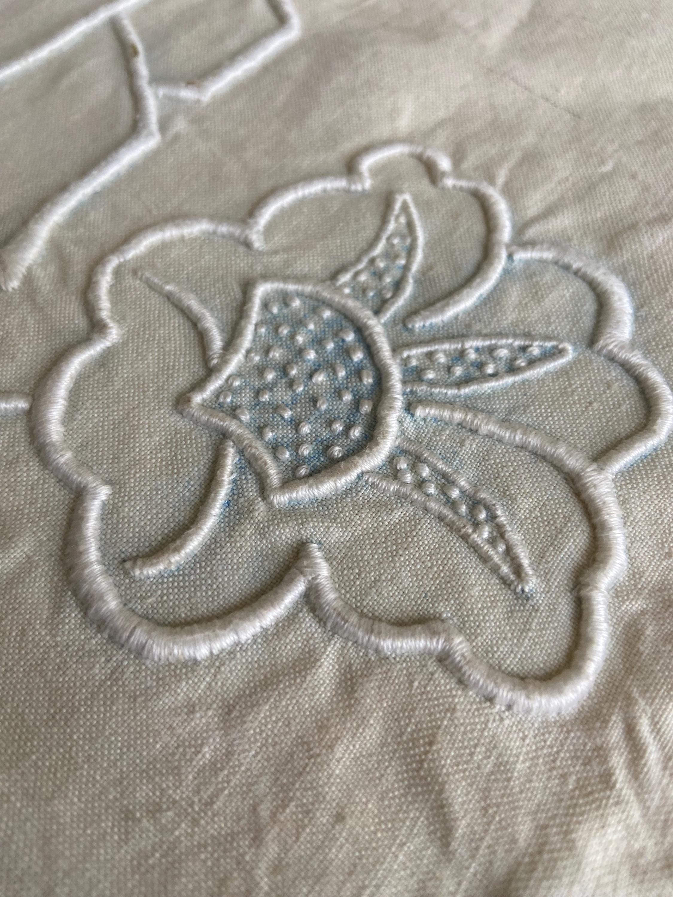 洋書 Monograms and Antique Linens Antique Monogram Linen Sheet - Etsy