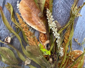 Fall Floral Filler Spray, Autumn Decor, 27” Stem