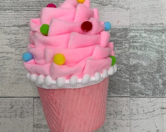 Pink Cupcake Pick: Decorative Party Decor (16”)