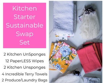 Reusable Zerowaste Kitchen Starter Set