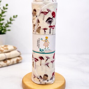 Wooden Reusable Paper Towel Holder - Use like Paper Towels! image 2