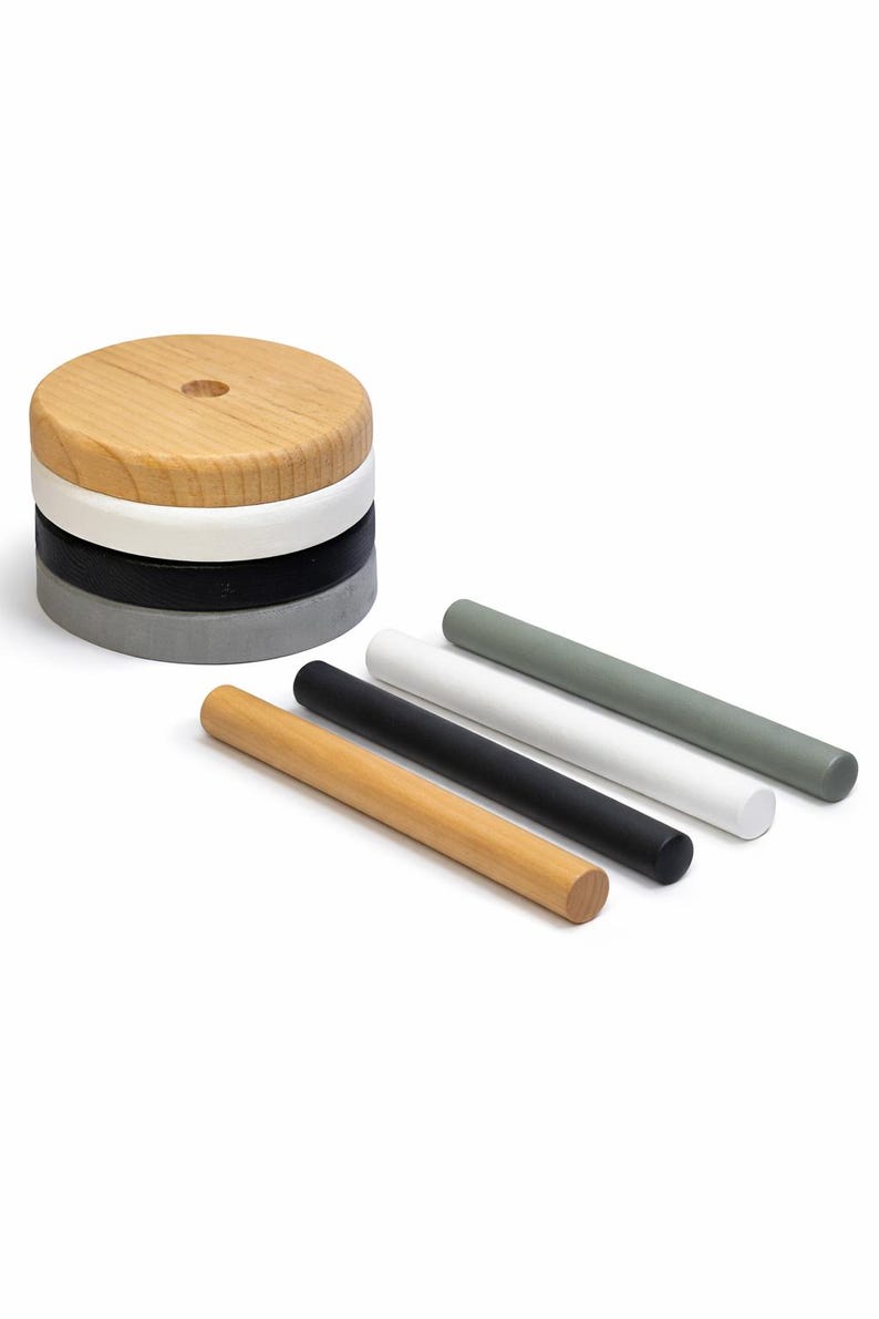 Wooden Reusable Paper Towel Holder - Use like Paper Towels! image 7