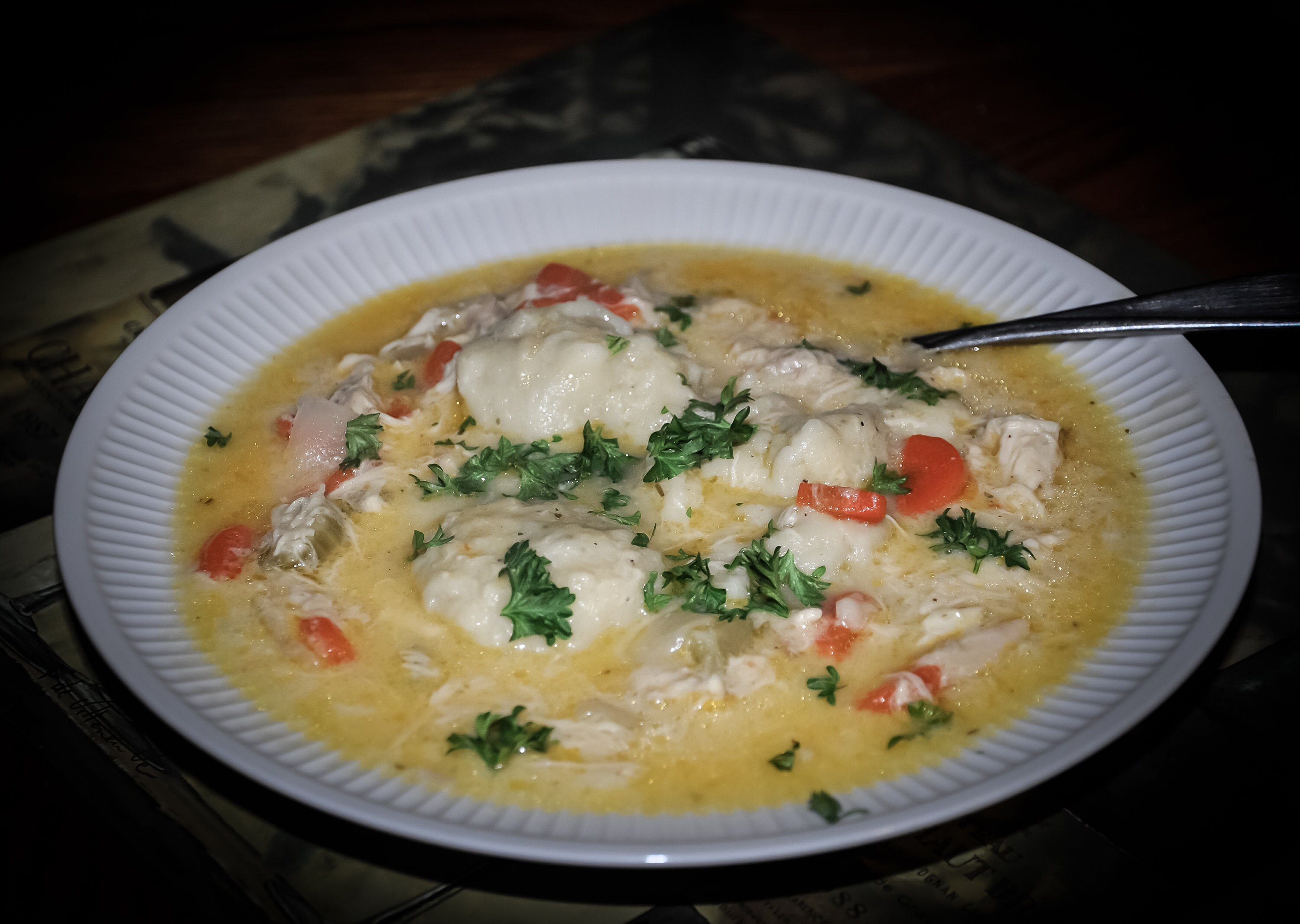 Chicken Soup and Ukrainian Dumplings Etsy