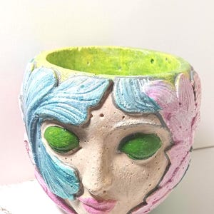 Plant Pots/ concrete pottery/ small succulents