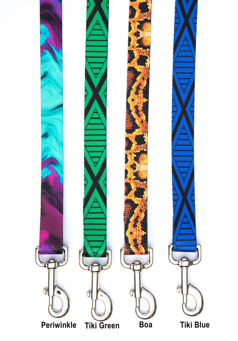 Girl Dog Leash Boy Dog Leash Water Resistant Dog Lead Webbing Dog Leash Dog Lover Gifts Stainless Hardware Heavy Duty Pet Leash