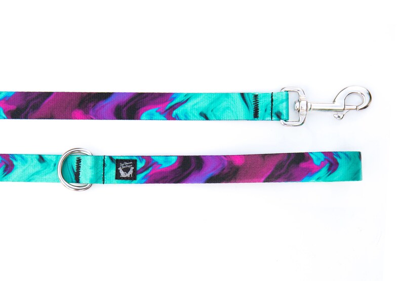 Girl Dog Leash Boy Dog Leash Water Resistant Dog Lead Webbing Dog Leash Dog Lover Gifts Stainless Hardware Heavy Duty Pet Leash