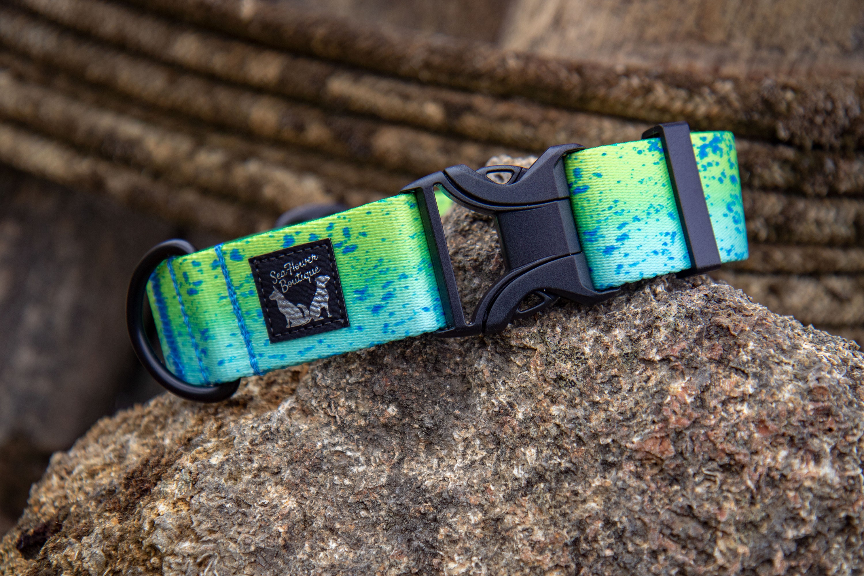 Mahi Mahi Dog Collar Fishing Pet Collar Nautical Collar Etsy