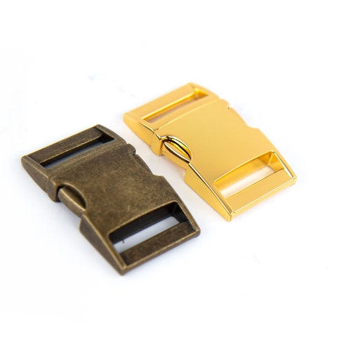 Metal Curved Side Release Buckle Pet Collar Outdoor Camping Etsy