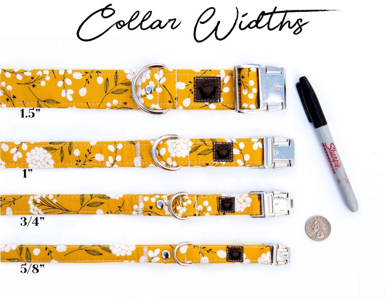 Blue Dog Collar Marble Metallic Gold Gold Metal Buckle Etsy