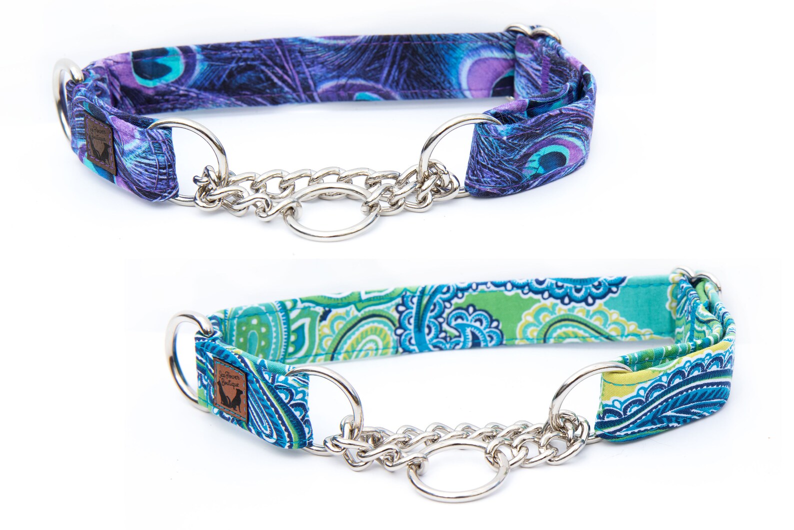 Upgrade Martingale Collar to Half Check Chain Stainless Etsy