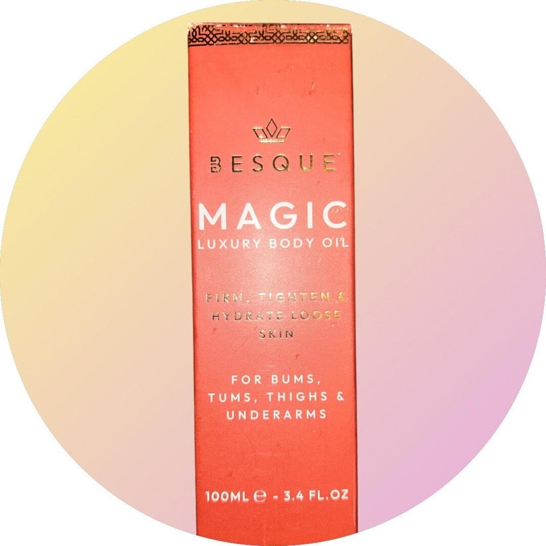 AUTHENTIC FROM Besque Magic Luxury Body Oil Firm Tighten Loose Skin 3.4 ...