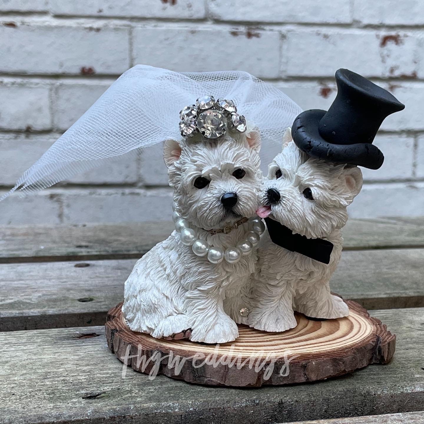 westie cake topper