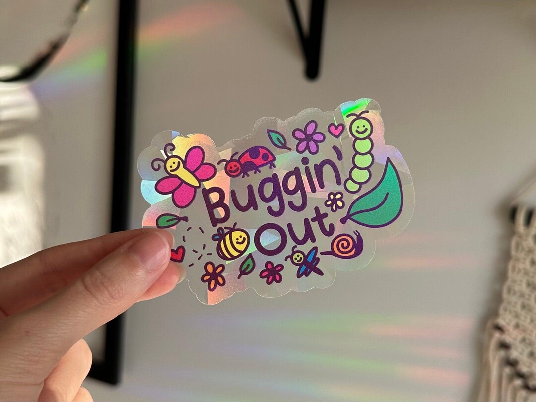 Bug Suncatcher Window Cling, Rainbow Making Prism Window Decal, Buggin ...